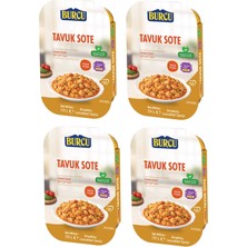 Burcu Tavuk Sote 200 gr x 4 Adet