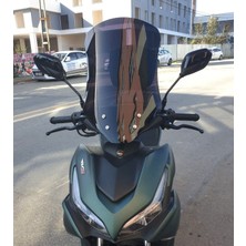 Motocam Kuba Vizy 50 Ön Cam 2025-2026 Model 54CM Siyah Renkli