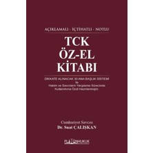 Platon Hukuk Tck Öz-El Kitabı