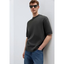 Mavi Antrasit Basic Tişört 0611614-70092