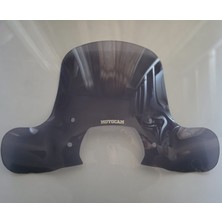 Motocam Volta Revolt Rs6 Ön Cam 2024-2026 Model 37CM Füme Renkli Elcikli Aparatsız