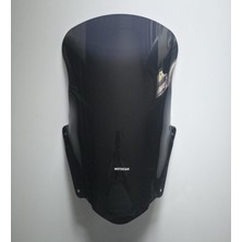 Motocam Suzuki Burgman An 400 Ön Cam 2017-2026 Model 66CM Siyah Renkli 4mm Uzun Cam
