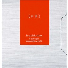 Pilot Iroshizuku 6'lı Dolma Kalem Kartuşu Momji