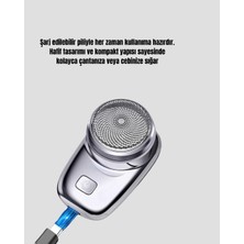 Zero Land Ilkeshop Mini Tıraş Makinesi – Taşınabilir, Şarjlı, Hassas Kesim, Modern ve Dalı Tasarım