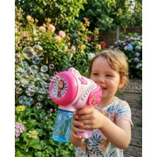 Toys Pilli , Figürlü  Baloncuk Tabancası, Işıklı Baloncuk Tabancası