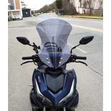 Motocam Kuba Vizy 50 Ön Cam 2025-2026 Model 54CM Füme Renkli Sportif Model