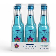 Ocean Drive Blu Hawaii Doğal Mineralli Gazlı Içecek 6X250 ml