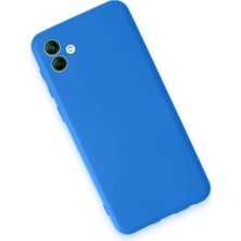 Mey İthalat Mey Ithalat®  Samsung Galaxy A04 Kılıf First Silikon - Mavi