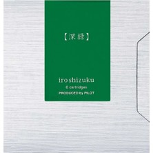 Pilot Iroshizuku 6'lı Dolma Kalem Kartuşu Shin Yoku