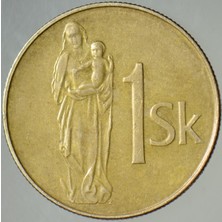 Banknoting Slovakya 1 Koruna 1993.
