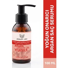 Ashley Joy Yıpranmış Saçlara Özel Kırık Saç Uçlarını Onaran Argan Yağı İçeren Saç Bakım Serumu 100 ml