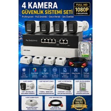 Hikvision 2mp Sesli Ip Kamera Güvenlik Seti Full+Full Garantili 1tb Sıfır HDD Gelecektir