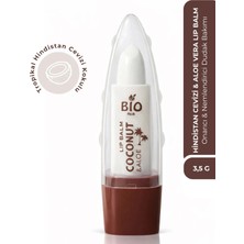 Bio Asia Hindistan Cevizi & Aloe Vera Lip Balm – Tropikal Koku, Onarıcı Nemlendirme