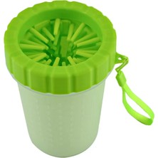 Zero Land Ilkeshop Silikon Kıllı Köpek Pati Temizleme Kabı Orta Büyük Irklar Için Taşınabilir