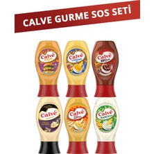 Calve Ranch Sos + Burger Sos + Trüflü Mayonez + Cheddar Sos + Ballı Hardal + Bbq Sos