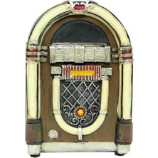 Müzik Kutusu Siyah Polyester Dekoratif Hediyelik