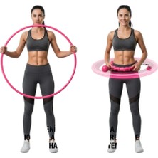 Zero Land Ilkeshop Evde Spor Için Akıllı   Çemberi Bel Inceltici Mor