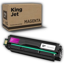 Kingjet Samsung Uyumlu CLT-M504S Standart Kapasiteli Kırmızı (Magenta) Çipli Muadil Toner | CLP-415N