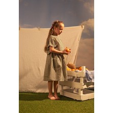 Oh la la Koala For Little Ones  Haki Daisy Picnic Serisi Etekli Takım