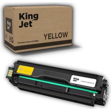 Kingjet Samsung Uyumlu CLT-Y504S Standart Kapasiteli Sarı (Yellow) Çipli Muadil Toner