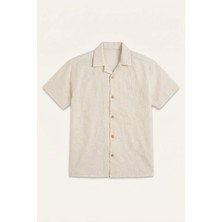 DeFacto %100 Pamuk Brode Bej Takım Erkek Bebek H4615A526HS