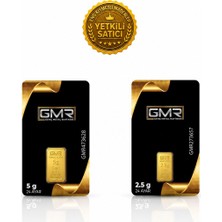 GMR 7.5 Gram Külçe Altın 24 Ayar