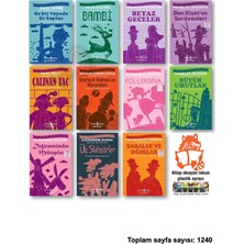 İş Bankası Kültür Yayınları On Beş Yaşında Bir Kaptan Bambi Beyaz Geceler Don Kişot Un Serüvenleri Çalınan Taç Sherlock Holmes Pollyanna Büyük Umutlar Değirmenimden Mektuplar Üç Silahşörler Babalar ve Oğullar