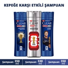 Clear Men Kepeğe Karşı Etkili Şampuan Fifa World Cup Serisi 3'lü