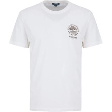 Discovery Expedition Beyaz Erkek T-Shirt D6SU-TST3103