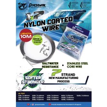 Pioneer 1x7 Nylon Coated Wire 10MT Çelik Tel