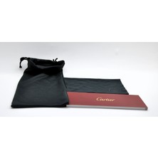 Cartier Cartıer Pouch Siyah Gözlük / Güneş Gözlüğü Mıkrofıber Silme Bezi Saklama Kabı
