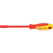 İzeltaş Izeltaş 1000V Süngüsü Izoleli Lokma Uçlu Tornavida 5.5mm - 4773190055