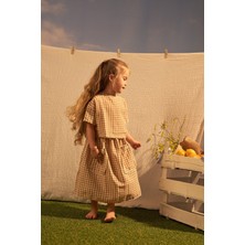 Oh la la Koala For Little Ones Bej Daisy Picnic Serisi Etekli Takım