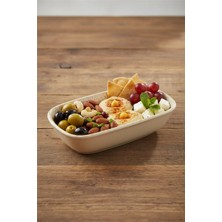 12'li Valencia Kare Kayık Tabak 14CM Dijital Splash Rinart