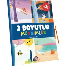 Çocuk Akademi 3 Boyutlu Stickerlı Mevsimler