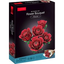 NW NessiWorld Büyük Gül Buketi 3D Puzzle