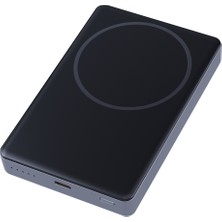 Hobilinka S-Lınk MG210 Magsafe Gri 10.000MAH 1xtype-C 4 LED Göstergeli POWERBANK(1923)
