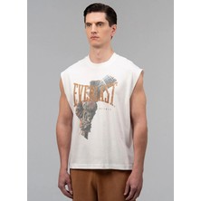 Everlast Boxing Heritage Oversize Beyaz Erkek Kolsuz Tiört
