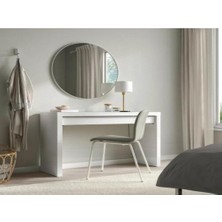 IKEA Malm Makyaj Masası, Beyaz, 120X41 cm