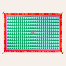 Zsa Zsa Zsu Prusa Renkli Masa Örtüsü 160x240 Cm