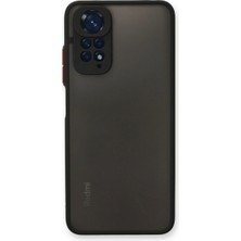 Freedom Storee Xiaomi Redmi Note 11 Kılıf Montreal Silikon Kapak - Siyah