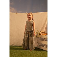 Oh la la Koala For Little Ones  Haki Daisy Picnic Serisi Fisto Detayli Ikili Takım