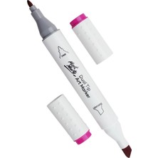 MONT MARTE Dual Tip Art Marker - Magenta V3