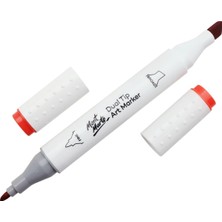 MONT MARTE Dual Tip Art Marker - Vermilion R1