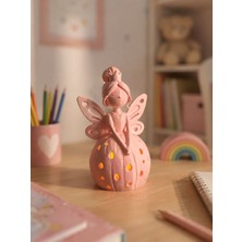 Peri Kız Gece Lambası Çocuk Odası Dekoru LED Mum HEDIYELI(11CMX7CM)