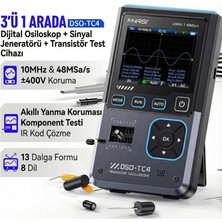 Fnirsi Fnırsı Dso-Tc4 10MHZ 48MS/S 3in1 Osiloskop Transistör Test ve Sinyal Jeneratörü