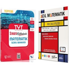 Akm Kitap Sınav Yayınları Tyt Matematik ve Acil Yayınları Problemler Soru Bankası 2 Kitap Set