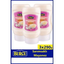 Burcu Sarımsaklı Mayonez 290 gr x 3 Adet