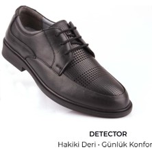 Detector Hakiki Deri Ortopedik Delikli Erkek Günlük Ayakkabı 536