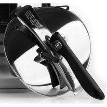 Abnturk 304 Kalite Paslanmaz Çelik Düdüklü Tencere Kapağı 19.5cm Orta Boy ( 7 litre ve 9 litre uyumlu ) Tencereler Için Üniversal Türk Malı